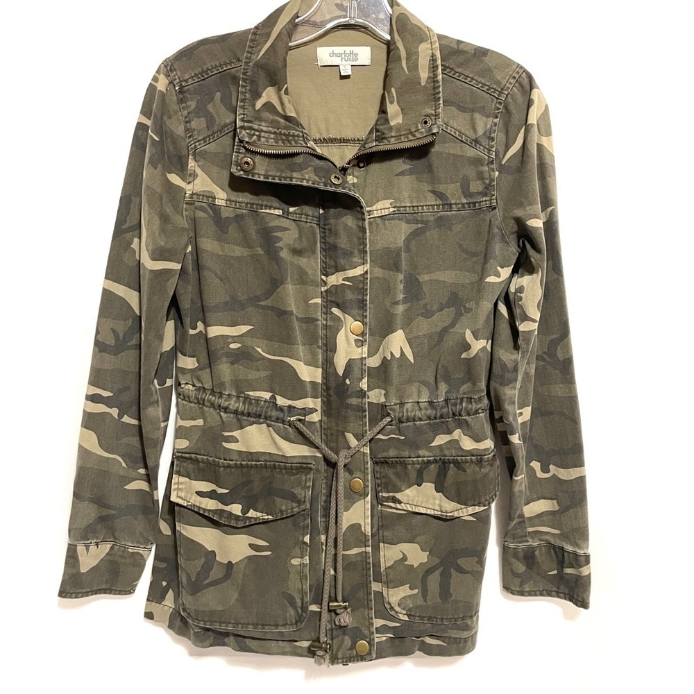 Charlotte Russe camo jacket